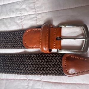 Anderson’s Woven Brown Belt Size 42